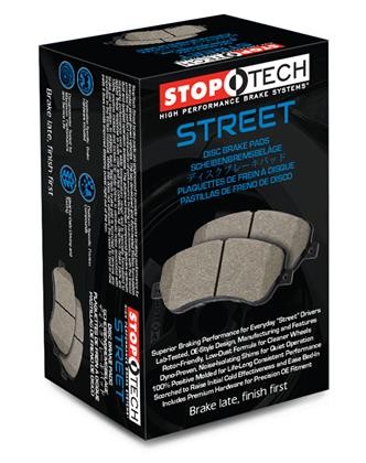 StopTech Premium Performance Street Front Brake Pads for 2017+ Honda Civic FK8 Type R