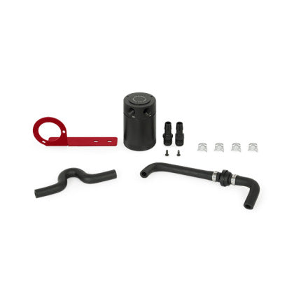 Mishimoto Baffled Oil Catch Can Kit - Red - 2017+ Honda Civic Type R FK8/FL5