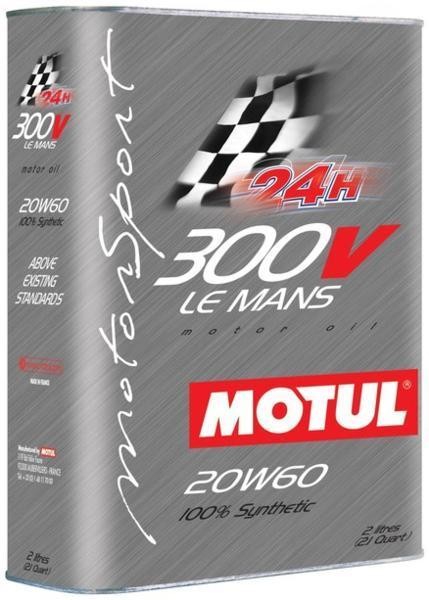 Motul 300V LE MANS 20W60 Racing Oil - 100% Synthetic Ester 2L 104245