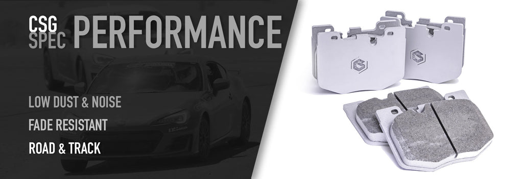 CSG Spec CP Rear Brake Pads for Toyota GR Corolla