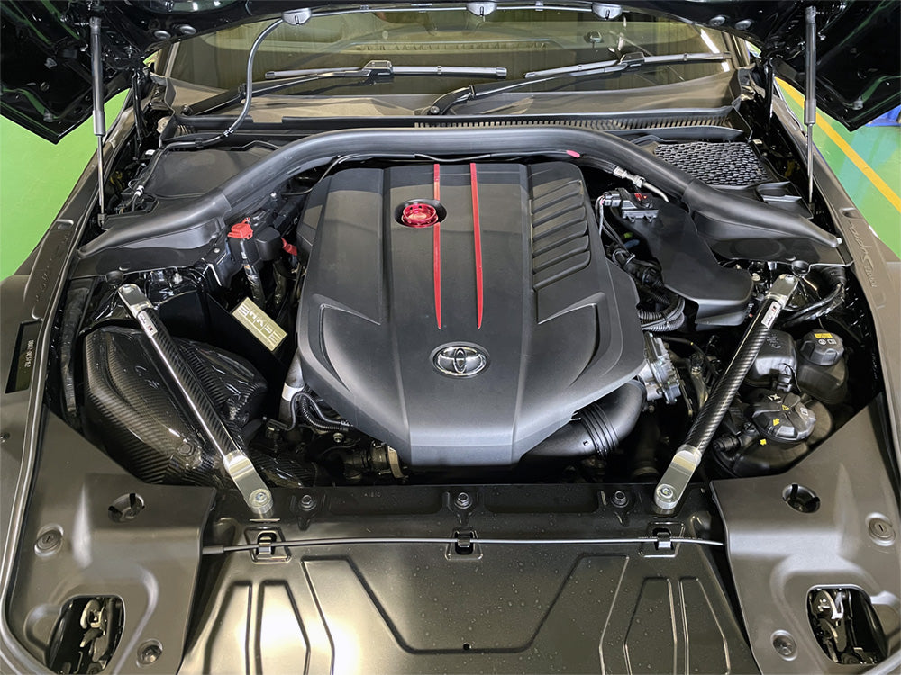 HKS Carbon Brace - Front Set- 2020+ Toyota Supra