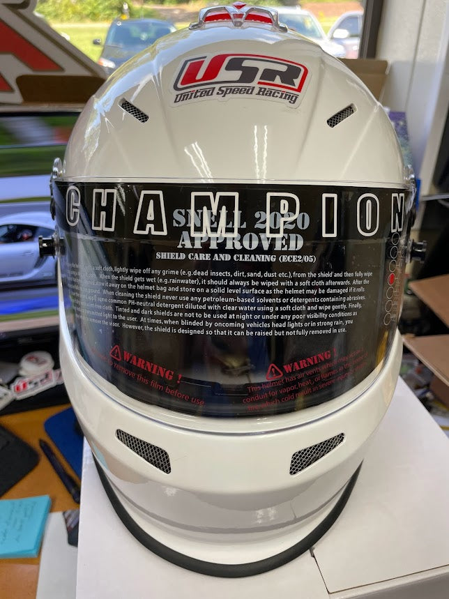USR-BSR BF1-800 Top Vent SNELL SA2020 Helmet – United Speed Racing