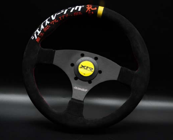 J's Racing XR Steering Type F Katakana - Suede