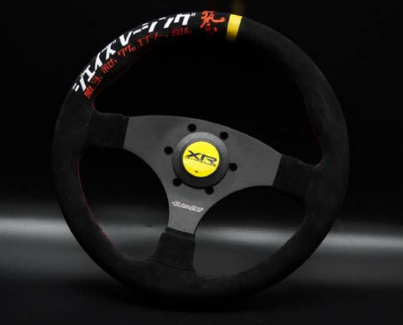 J's Racing XR Steering Type F Katakana - Suede – United Speed Racing