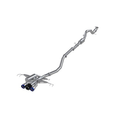 MBRP T304 SS 3in Cat-Back Exhaust Triple Center Outlet - 23+ Civic Type R FL5