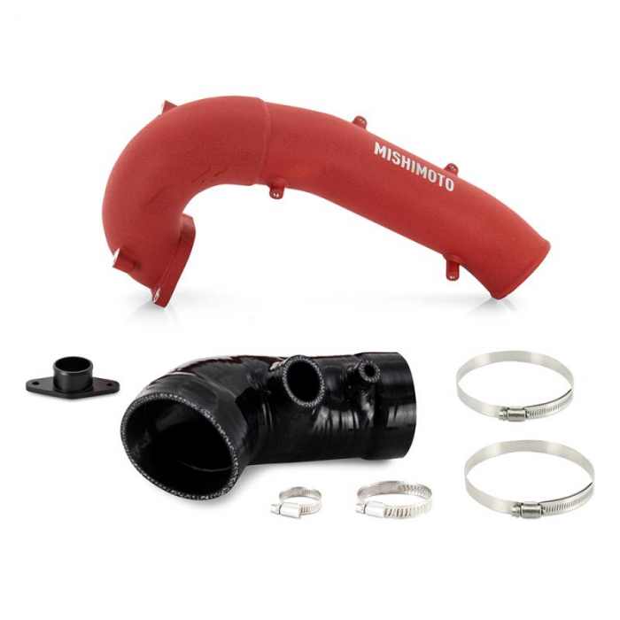 Mishimoto Inlet Pipe Upgrade Kit - Red - 2017-2021 Honda FK8 Civic Type-R