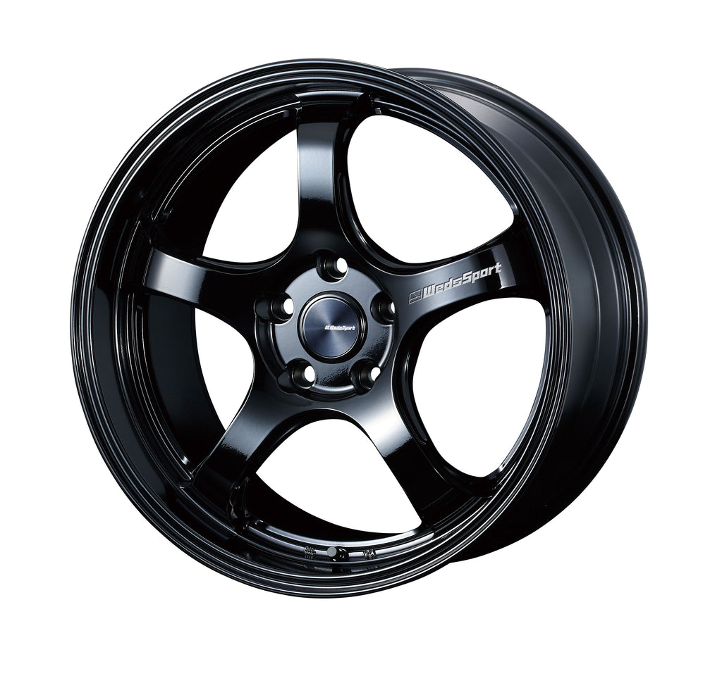 WedsSport RN-05M Gloss Black 18 x 9.5 +22 5x114.3 Wheel Set - GR Corolla