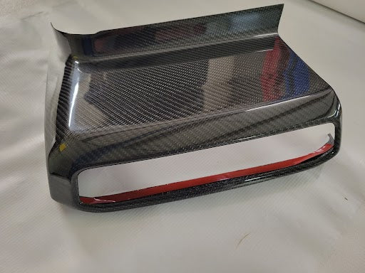 EPR Gloss Carbon Fiber Air Control Panel Cover LHD - Toyota A90 Supra