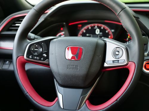 Honda OEM Type-R FK8 Leather Steering Wheel Grip