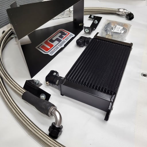 USR Side Oil Cooler Kit with Setrab Components for 2017+ FK8 Honda Civic Type-R