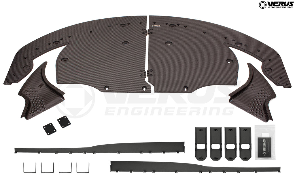 Verus Engineering High-Downforce Front Splitter Kit - Mk5 Toyota Supra