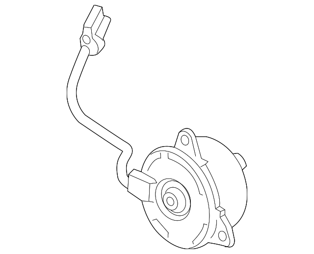 Honda OEM Cooling Fan Motor For 2017+ Honda Civic Type R FK8