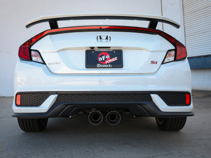 Takeda 2-1/2 IN 304 Stainless Steel Cat-Back Exhaust System w/ Polished Tips