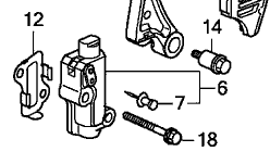 Part can be found as reference #6 in illustration