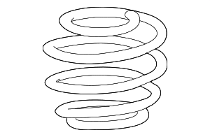 Honda OEM Spring, R Front - 2017+ Civic Type R
